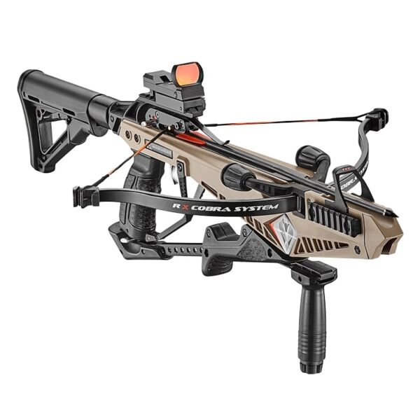 EK Archery Research Cobra System RX​ 130 lbs TAN Armbrust