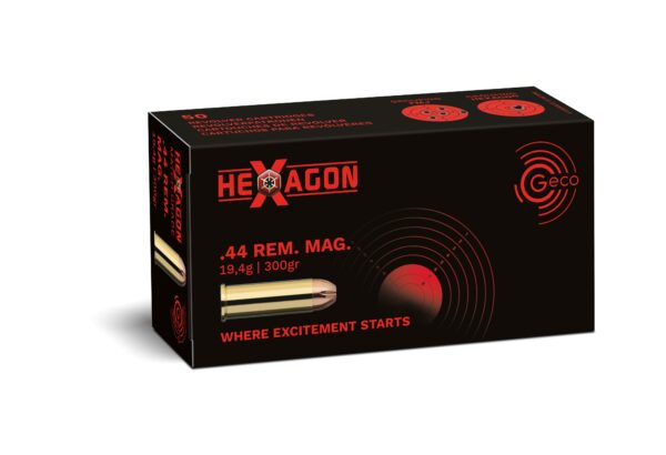 Geco .44 RemMag Hexagon 300grs / 19