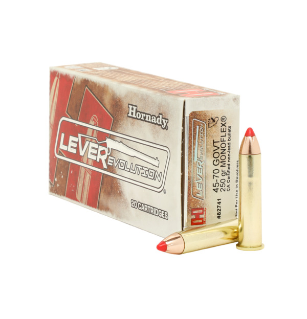 Hornady .45-70 Gov. Monoflex LVREV 250grs / 16