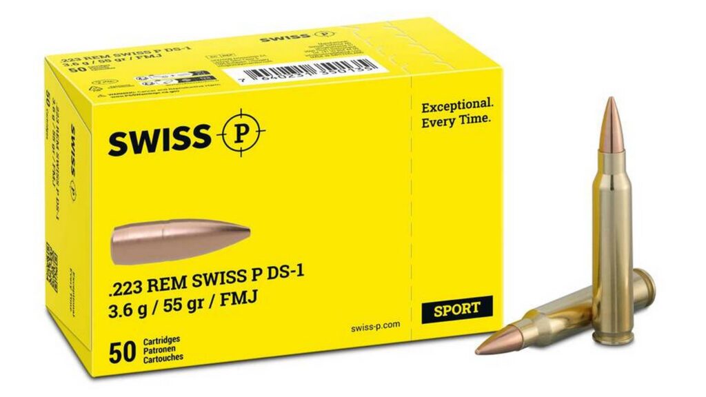 SWISS P .223 Rem FMJ 55grs / 3