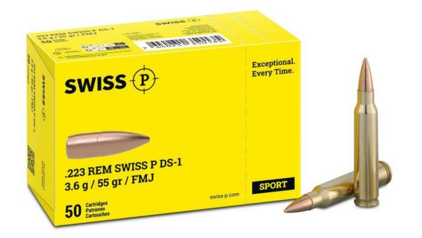 SWISS P .223 Rem FMJ 55grs / 3
