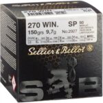 Sellier & Bellot .270 Win SP 150grs / 9