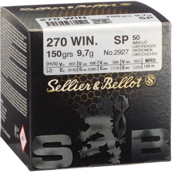 Sellier & Bellot .270 Win SP 150grs / 9