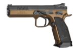 CZ TS 2 SA Deep Bronze​ 9mmLuger Pistole