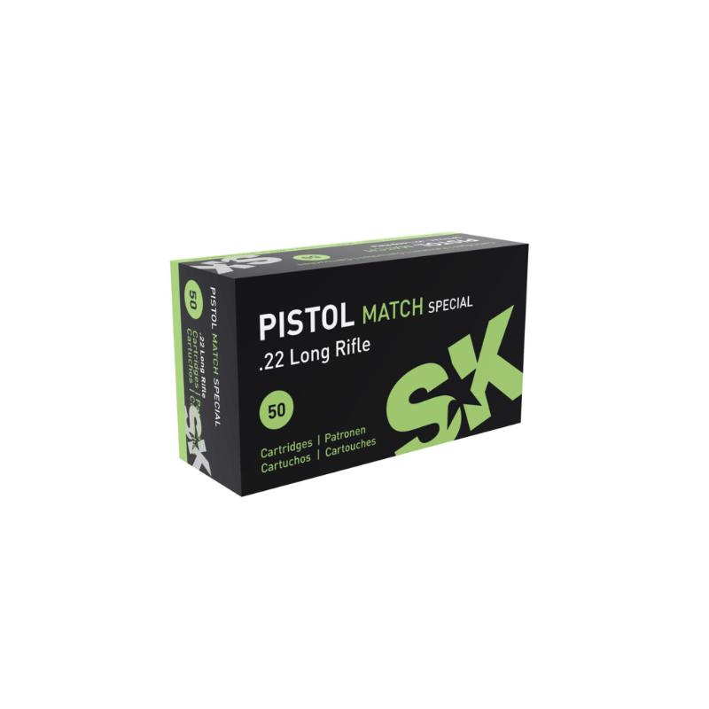 SK .22 lr Pistol Match Special 50S 40grs / 2